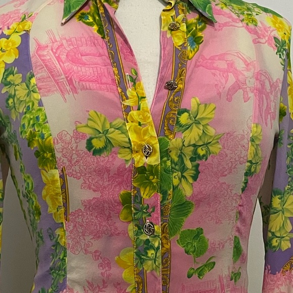 Versace Spring 2004 Silk Blouse - Picture 8 of 10